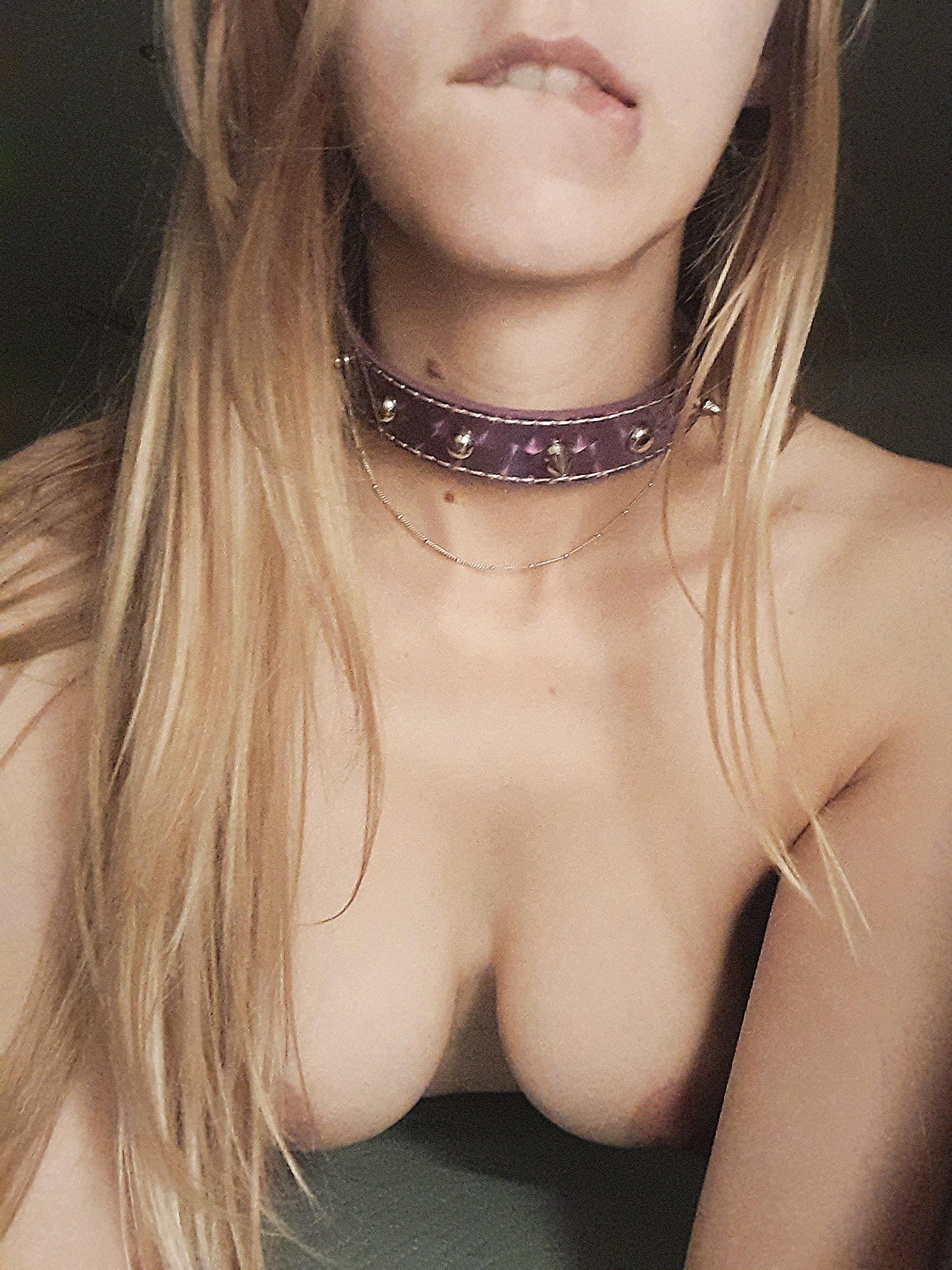 Collar was too small for my dog. I like it better on me anyway [f]
